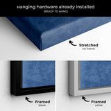 Blue Basketball Wall Art Canvas 5387