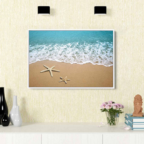 Blue Beach Starfish Wall Art Canvas 3797