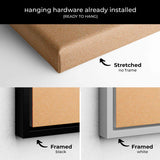 Blue Beach Starfish Wall Art Canvas 3797