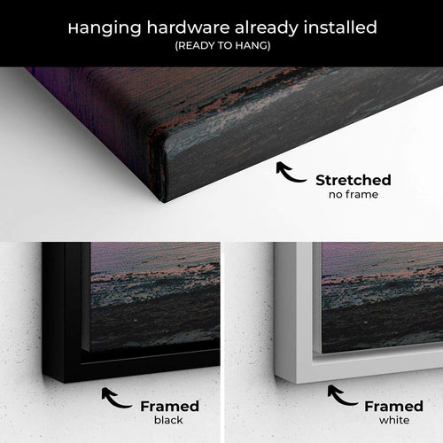 Yellow Beach Wall Art Canvas 0338