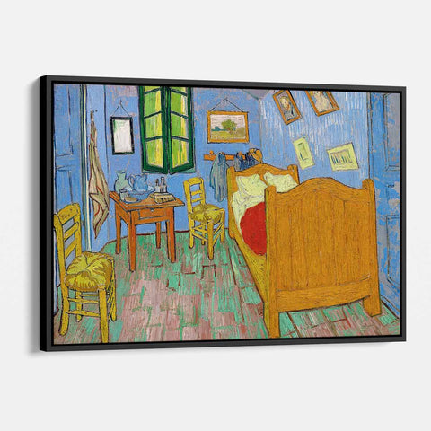 Yellow Bedroom Wall Art Canvas 7441
