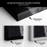 Black Bison Wall Art Canvas 9816