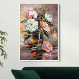 Multi Color Bouquet of Abstract Beauty Wall Art Canvas 4245