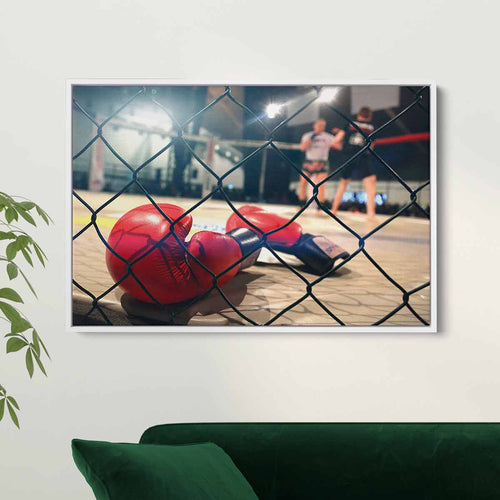 Red Boxing Wall Art Canvas 5970