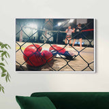 Red Boxing Wall Art Canvas 5970