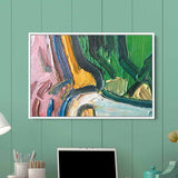 Multi Color Bright and Bold Wall Art Canvas 1470