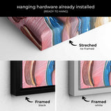 Multi Color Bright and Bold Wall Art Canvas 1470