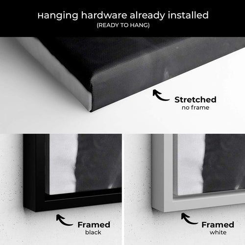 Black Bull Wall Art Canvas 9696