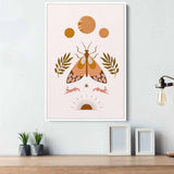 Brown Butterfly Wall Art Canvas 54_a