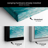 Multi Color Calm Beach Wall Art Canvas 7625