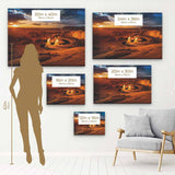 Brown Canyon Wall Art Canvas 4180