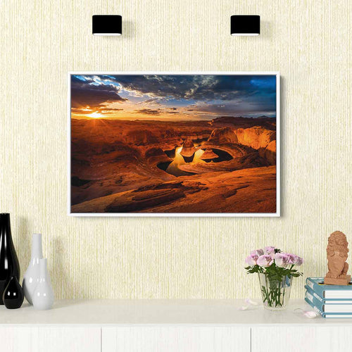Brown Canyon Wall Art Canvas 4180