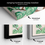 White Cape Jasmine Wall Art Canvas 4552