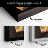 Multi Color Captivating Bouquet Wall Art Canvas 9038