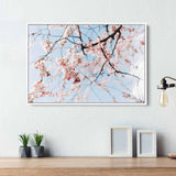Pink Cherry Blossom Wall Art Canvas 2818