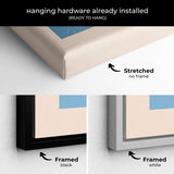 Orange Circle Wall Art Canvas 0668