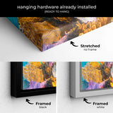 Blue Coral Reef Wall Art Canvas 3121