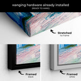 Multi Color Countryside Garden Wall Art Canvas 1744