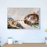 Multi Color Creation of Adam Wall Art Canvas 8277