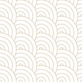 Presenting dreamy, fluffy clouds in a geometric avatar, this minimal yet cheerful geometric wallpaper arranges concentric curvilinear elements in a seamless grid. This black and white removable wallpaper brings both structure and softness to a setting, and is versatile enough for use in spaces ranging from entryways and bedrooms to kitchens and bathrooms.
