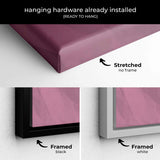 Purple Dance is a Conversation Between Body & Soul Wall Art Canvas 2865