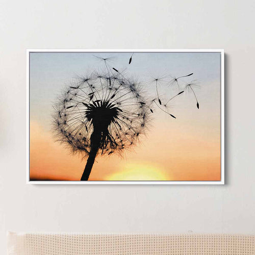 Multi Color Dandelion Wall Art Canvas 5682