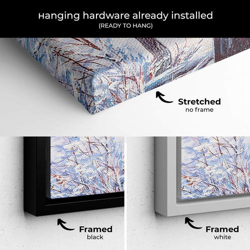 White Deer Wall Art Canvas 1464