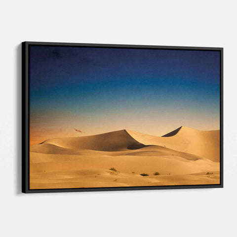 Blue Desert Wall Art Canvas 2359