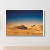 Blue Desert Wall Art Canvas 2359