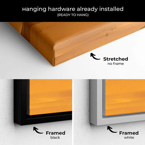 Blue Desert Wall Art Canvas 2359