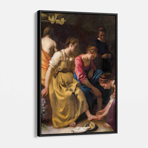 Brown Diana and her Companions Wall Art Canvas 4987