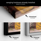 Brown Diana and her Companions Wall Art Canvas 4987