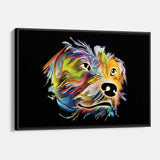 Multi Color Dog Wall Art Canvas 5570