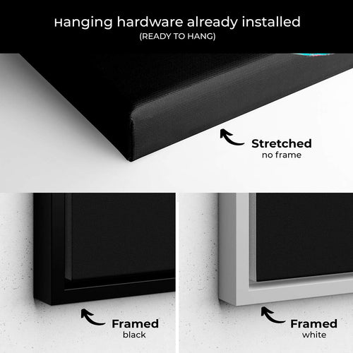 Multi Color Dog Wall Art Canvas 5570