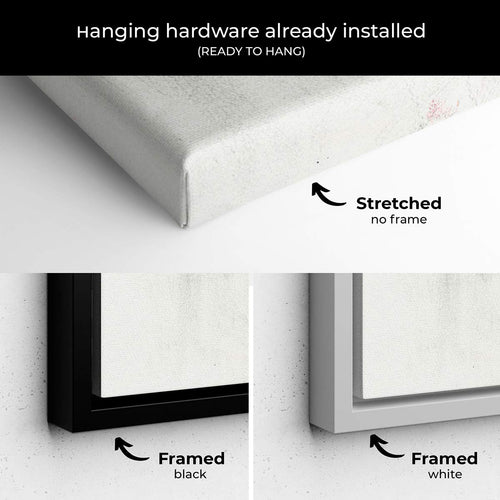 White Enigmatic Asiatic Woman Wall Art Canvas 3182