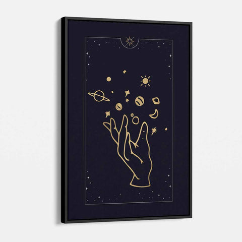 Black Esoteric Wall Art Canvas 96_a