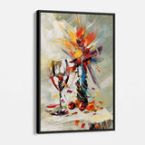Beige Exquisite Still Life Wall Art Canvas 9057