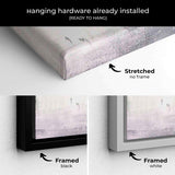 Brown Faded Painting Wall Art Canvas 9143