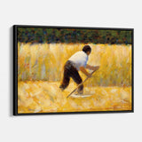 Yellow Farm Wall Art Canvas 4826