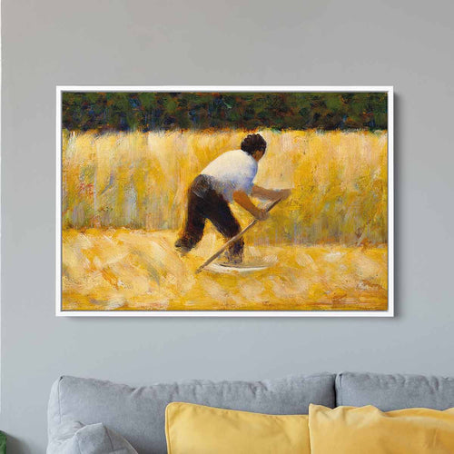 Yellow Farm Wall Art Canvas 4826