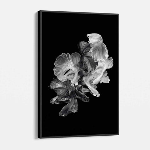 Black Fish Wall Art Canvas 8836