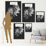 Black Fish Wall Art Canvas 8836