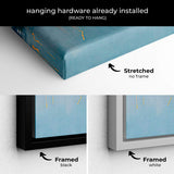 Multi Color Fishing Boats in Harbor Wall Art Canvas 5376