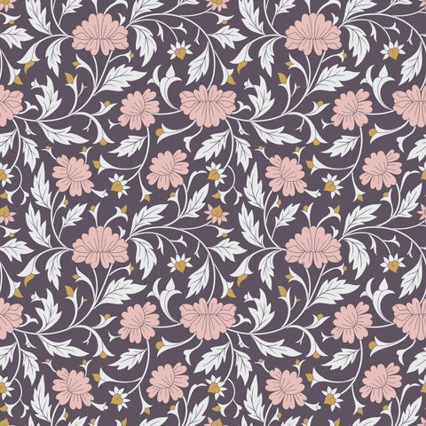 charismatic floral removable wallpaper