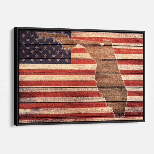 Red Florida Wall Art Canvas 56_a