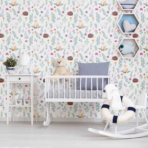 Best Nursery Peel and Stick Wallpaper for Textured Walls