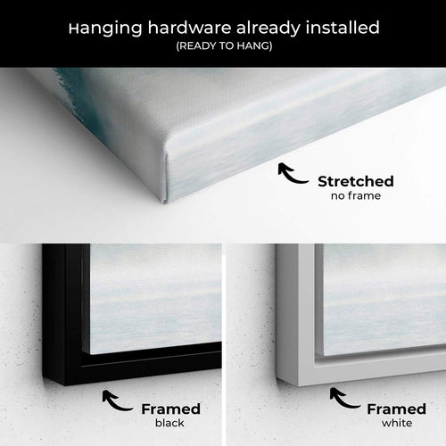 Grey Forest Wall Art Canvas 5933