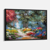 Multi Color Forest Wall Art Canvas 9640