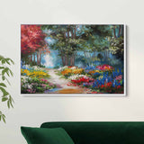 Multi Color Forest Wall Art Canvas 9640