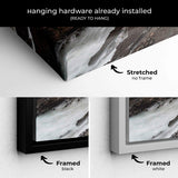 Brown Gaztelugatxe Wall Art Canvas 3478